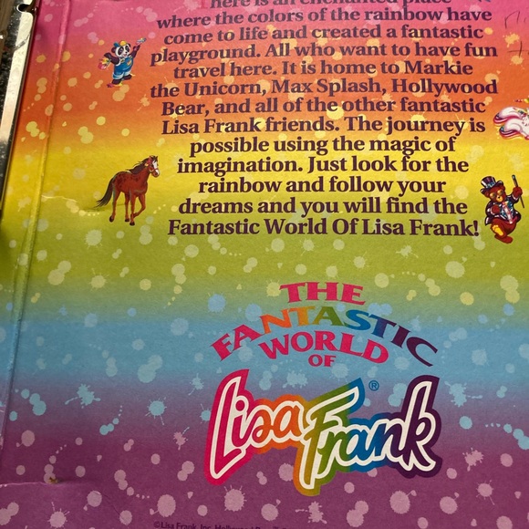 Vintage 90s Lisa Frank sticker binder - Picture 6 of 8